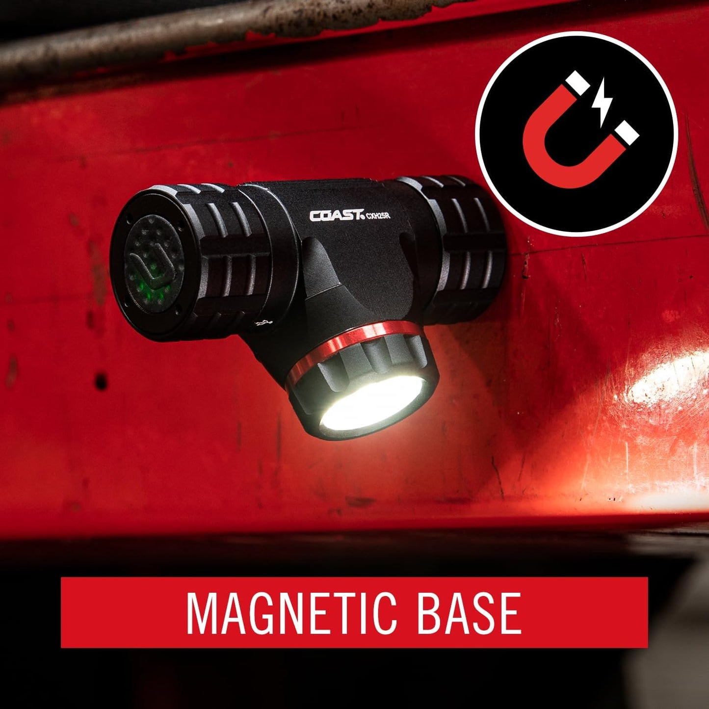 COAST Headlamp Rechargeable Dual Power 1200 Lumens XPH30R