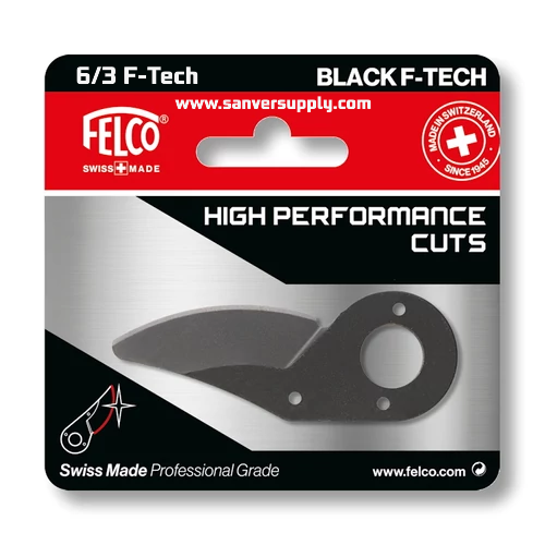FELCO 6 Replacement Blade 6/3 F-Tech coated blade