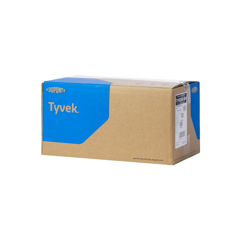 DuPont™ X-Large White Tyvek® 400, Coveralls With Hood (25/Cs)