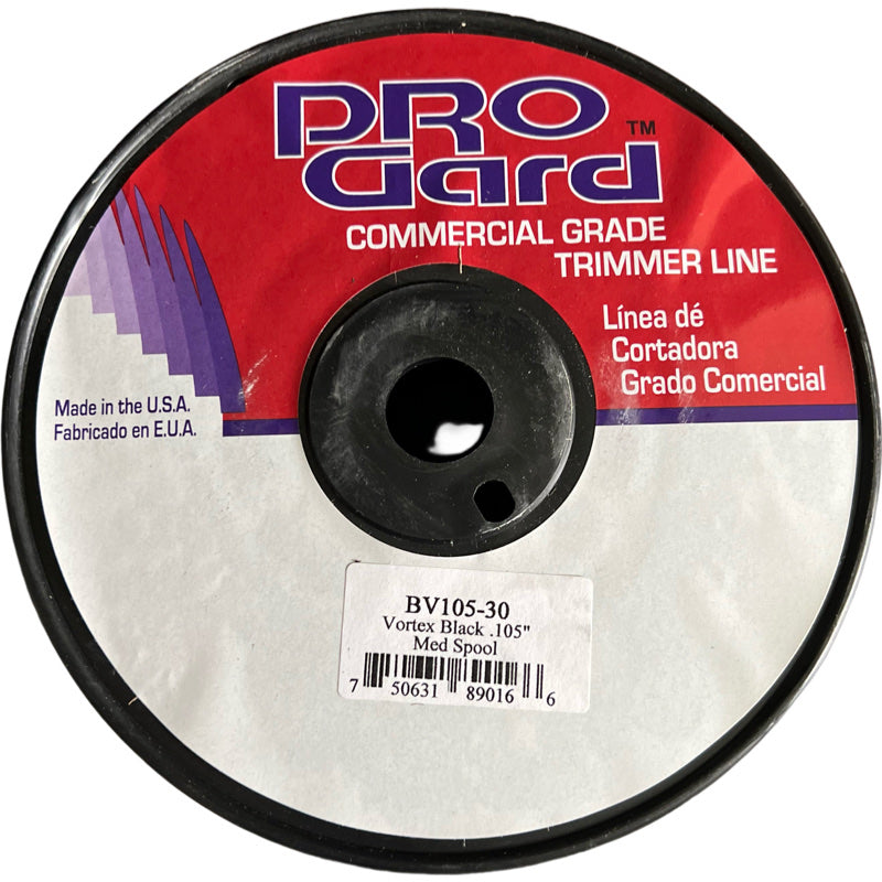 Pro-Gard Trimmer Line BV105‐30 Black Vortex 550' Spool
