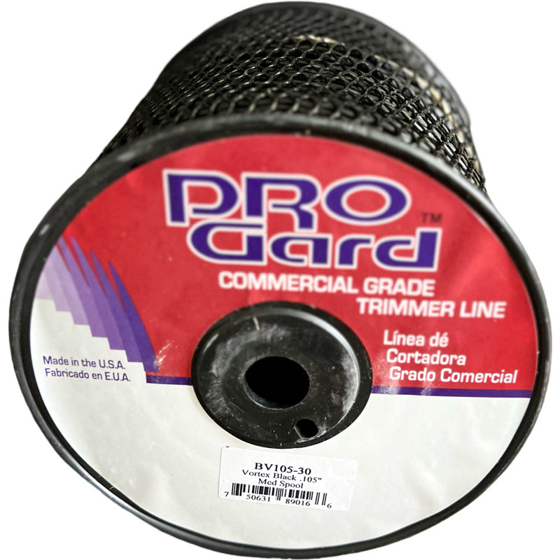 Pro-Gard Trimmer Line BV105‐30 Black Vortex 550' Spool