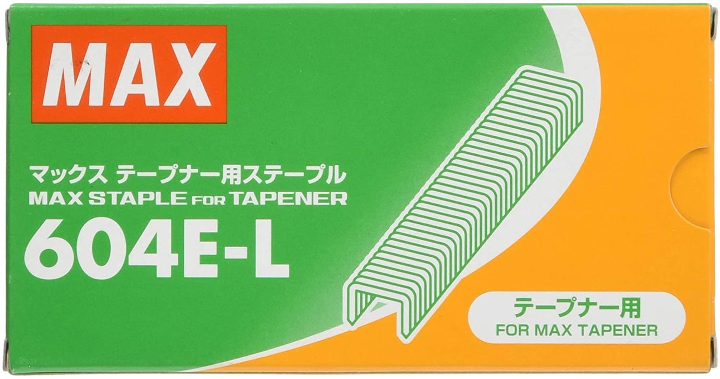 Tapener MAX Staples 604E-L, 1 Box (New Packaging)