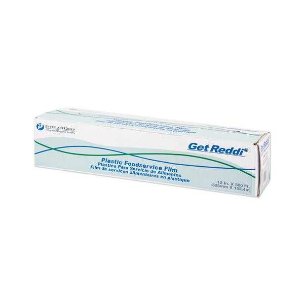 Get Reddi® Plastic Foodservice Film Wrap 12" x 500' #64627