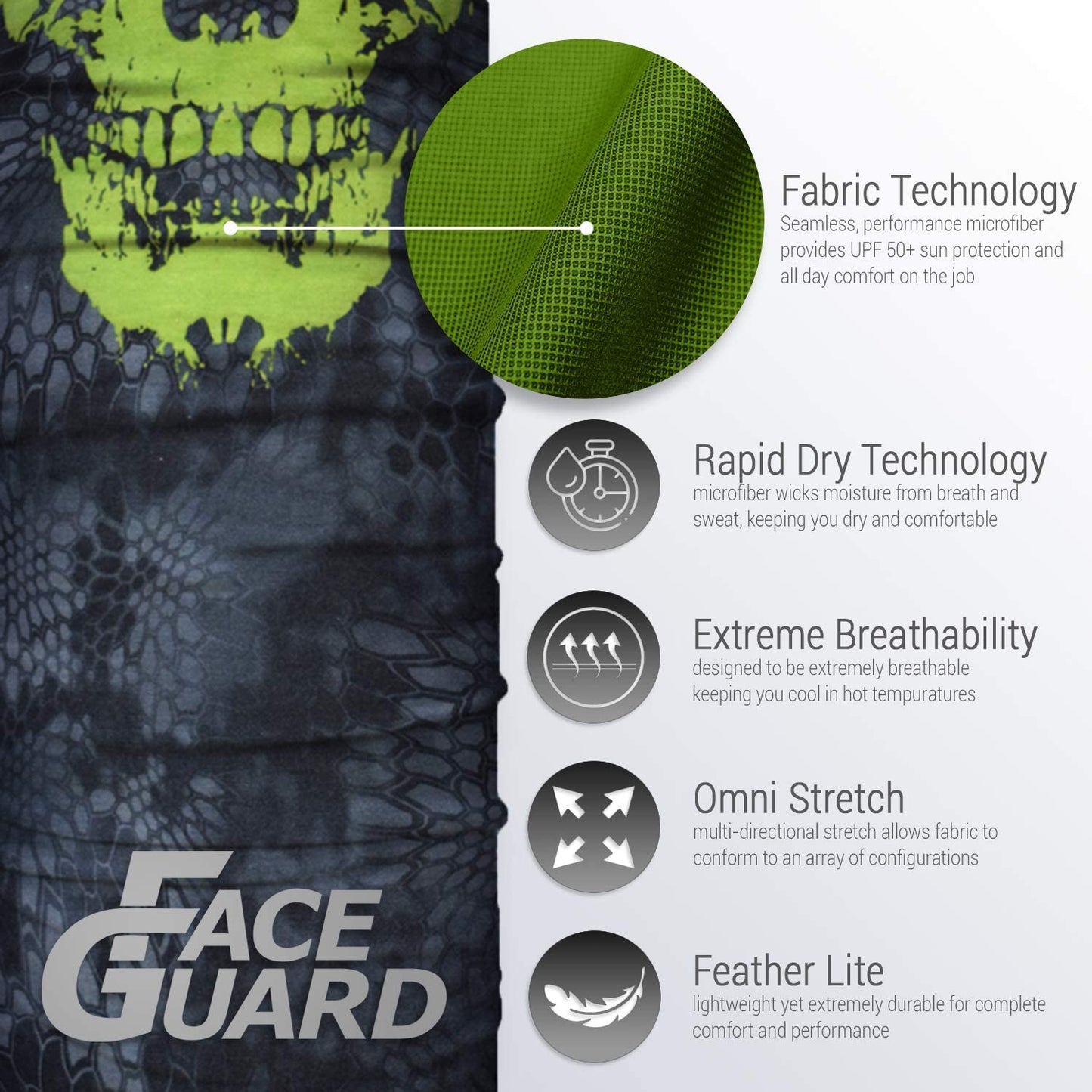 John Boy Face Guard Toxic Bandana