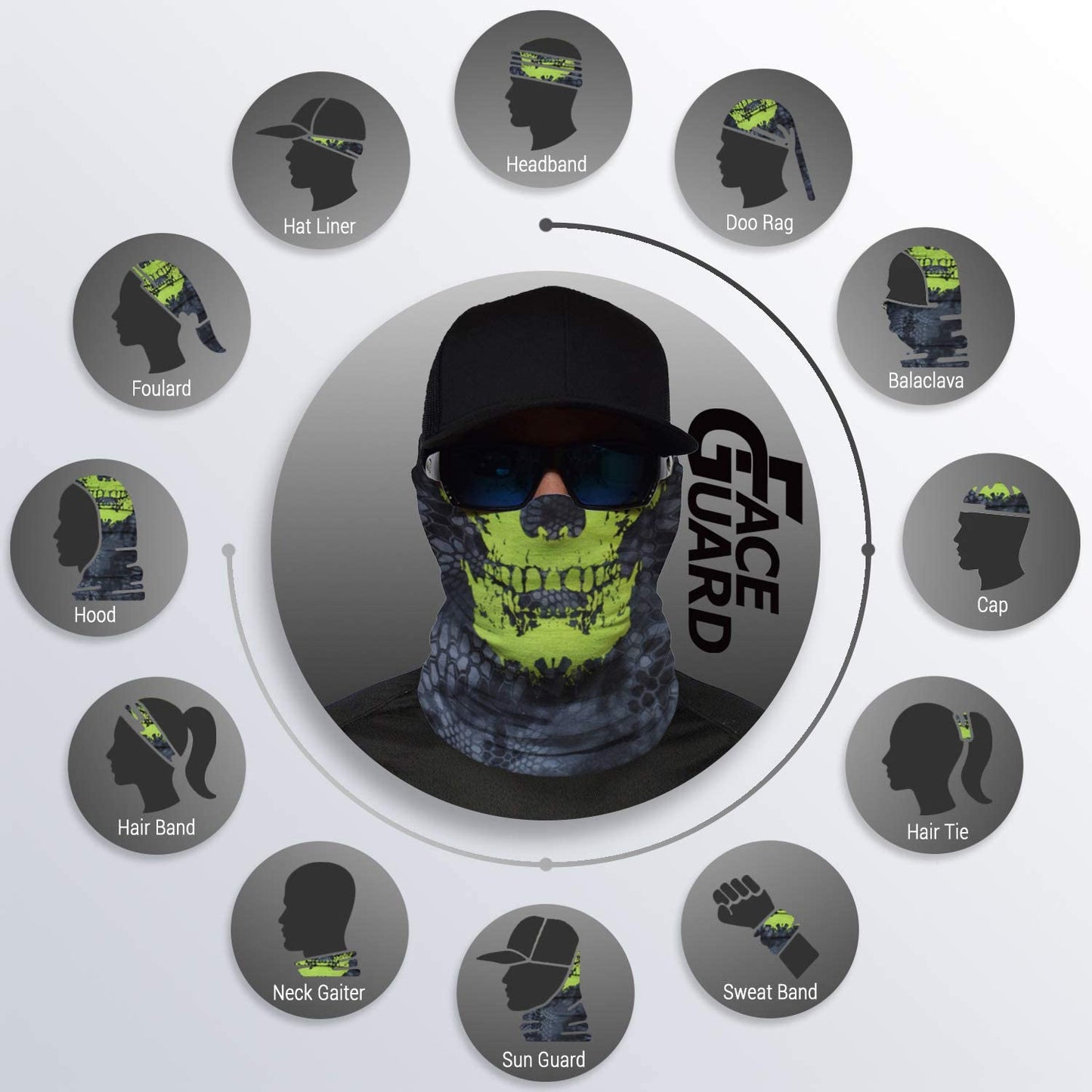 John Boy Face Guard Toxic Bandana