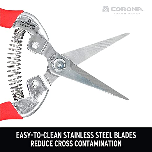Corona Needle Nose Long Harvest Snips Stainless Steel AG-4930SS
