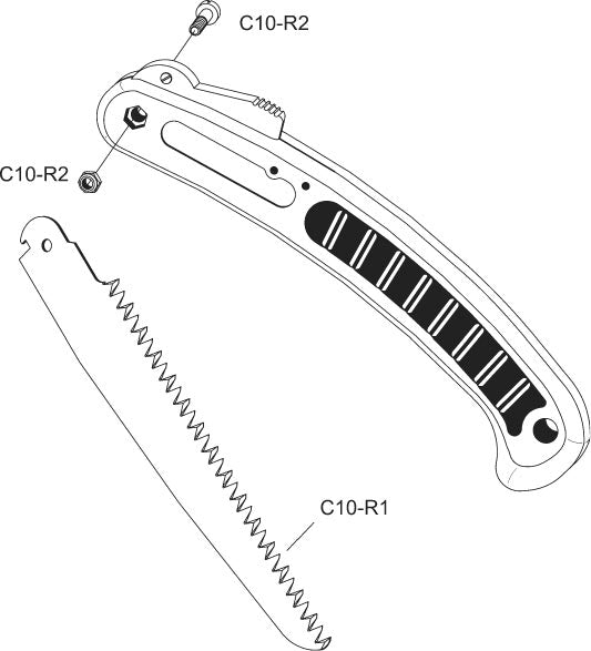 VESCO C10 Folding Pruning Saw