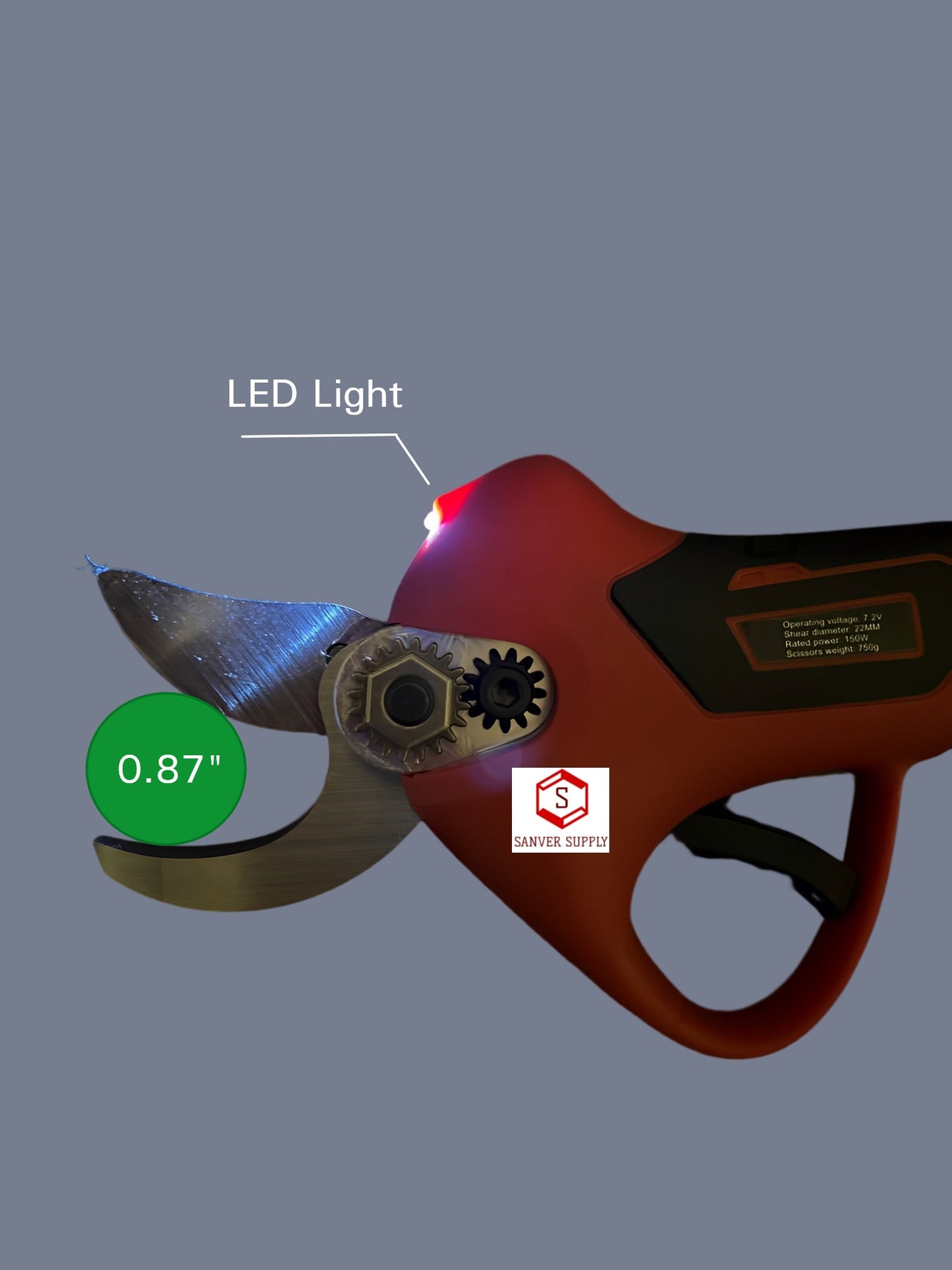 J22 Battery Powered Electric Pruner 0.87"