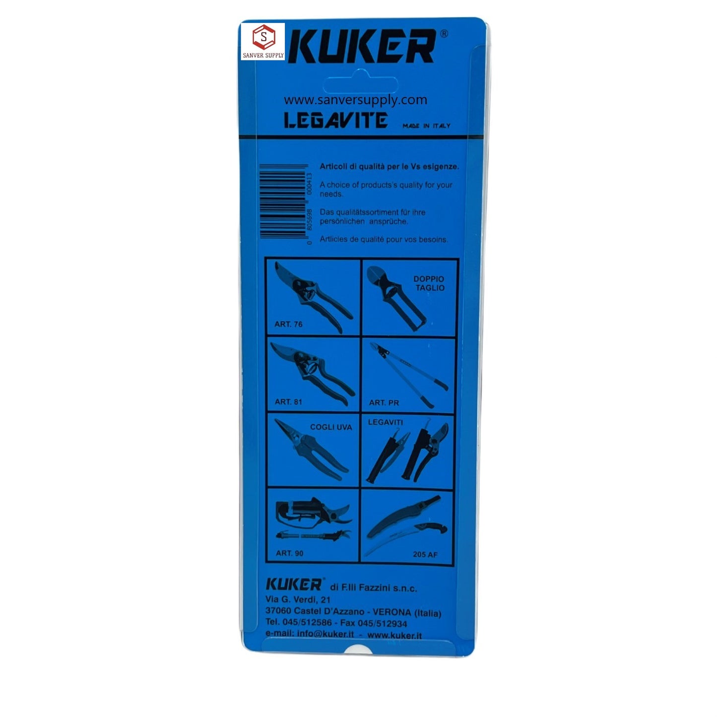 KUKER Traditional Italian Tying Plier LT