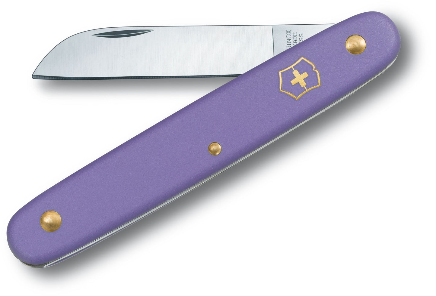 Victorinox Straight Blade Floral Knife - Purple