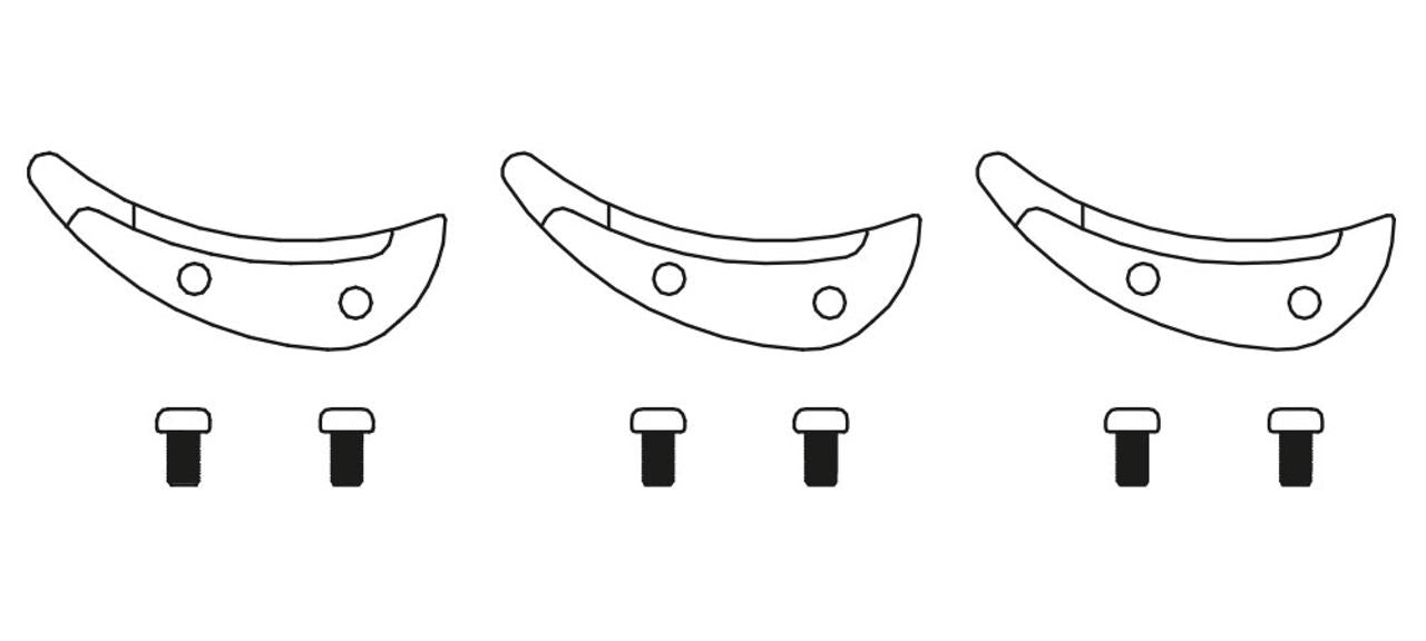 VESCO A6-R3 Straight Aluminum Anvil