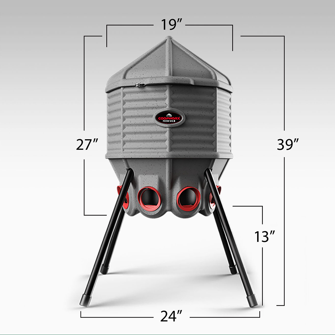 CoopWorx 80 lb. Feed Silo