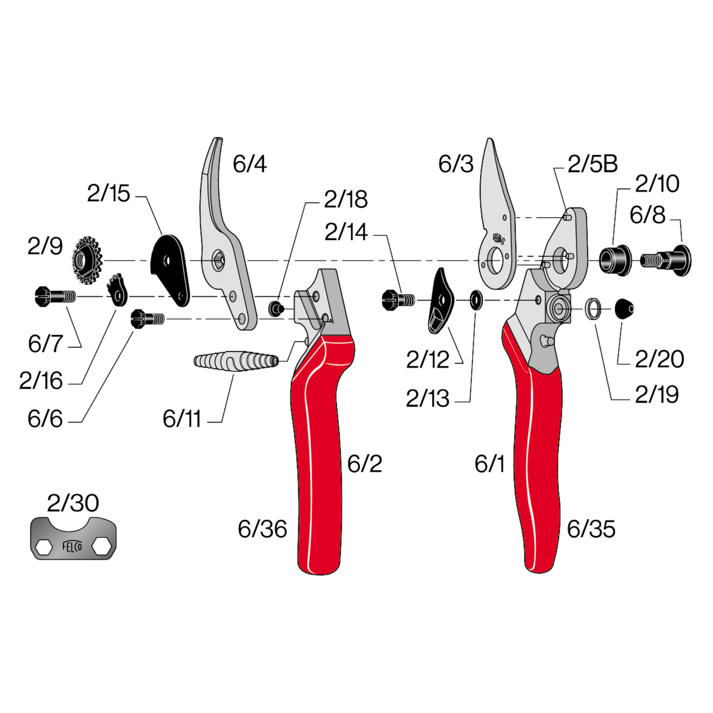 FELCO 6 Replacement Spring Kit (6/91)