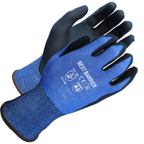 Best Barrier Glove Cut Resistant A2 C2216 Blue (12 pairs)