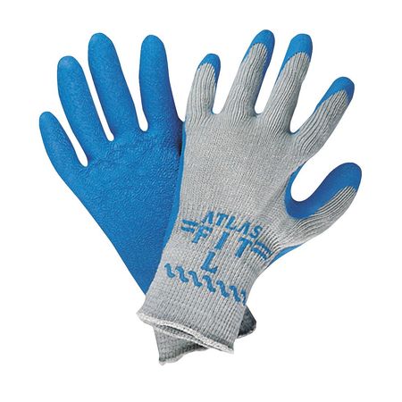 Atlas 300 Latex Coated Glove Blue S, M, L, XL (12 pairs)
