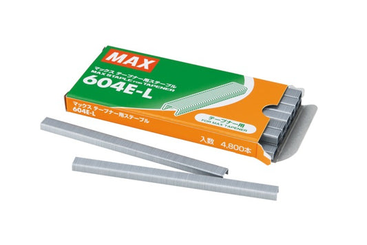 Tapener MAX Staples 604E-L, 1 Box (New Packaging)