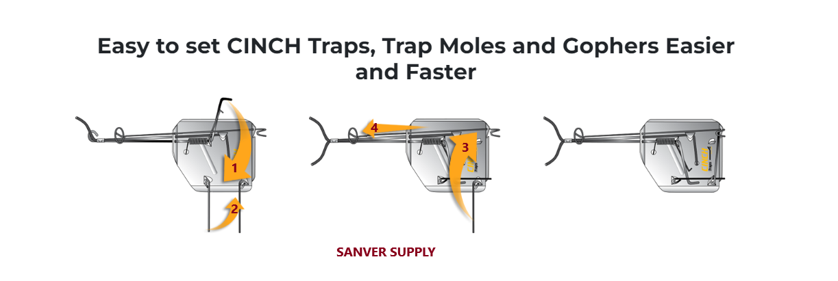 Cinch Gopher Trap Medium Size C601