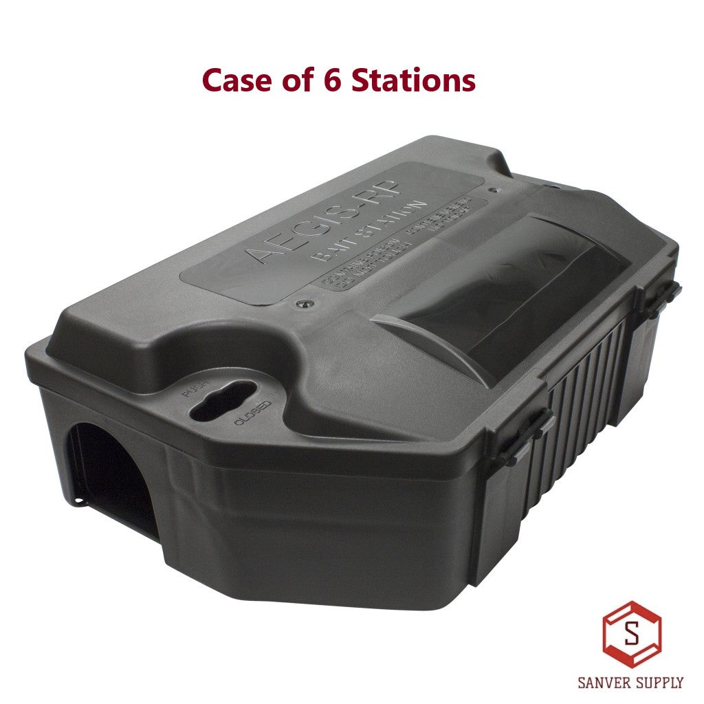 Aegis Rodent Bait Station- (Case of 6 Stations)