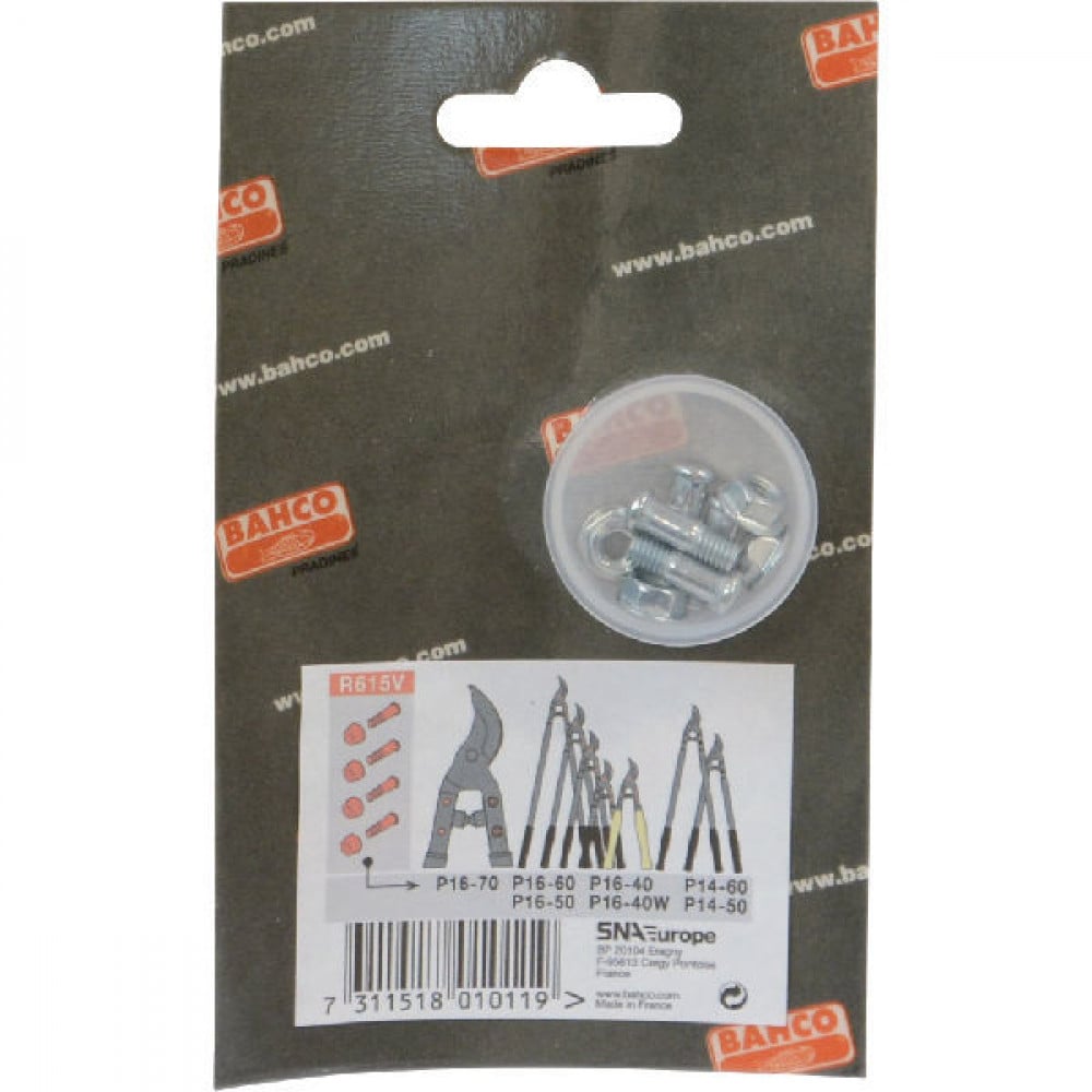 Bahco Replacement Handle Bolt Kit R615V for all P14 and P16