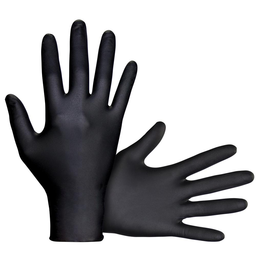 Raven Powder-Free Nitrile Gloves Size S, M, L, and XL (100 box)